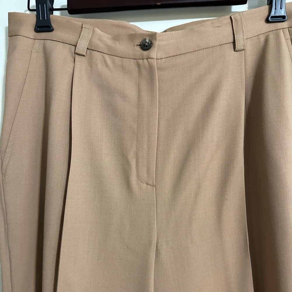 COPY - Lauren Ralph Lauren Camel Wool Dress Pants, Size 10 - Picture 3 of 9